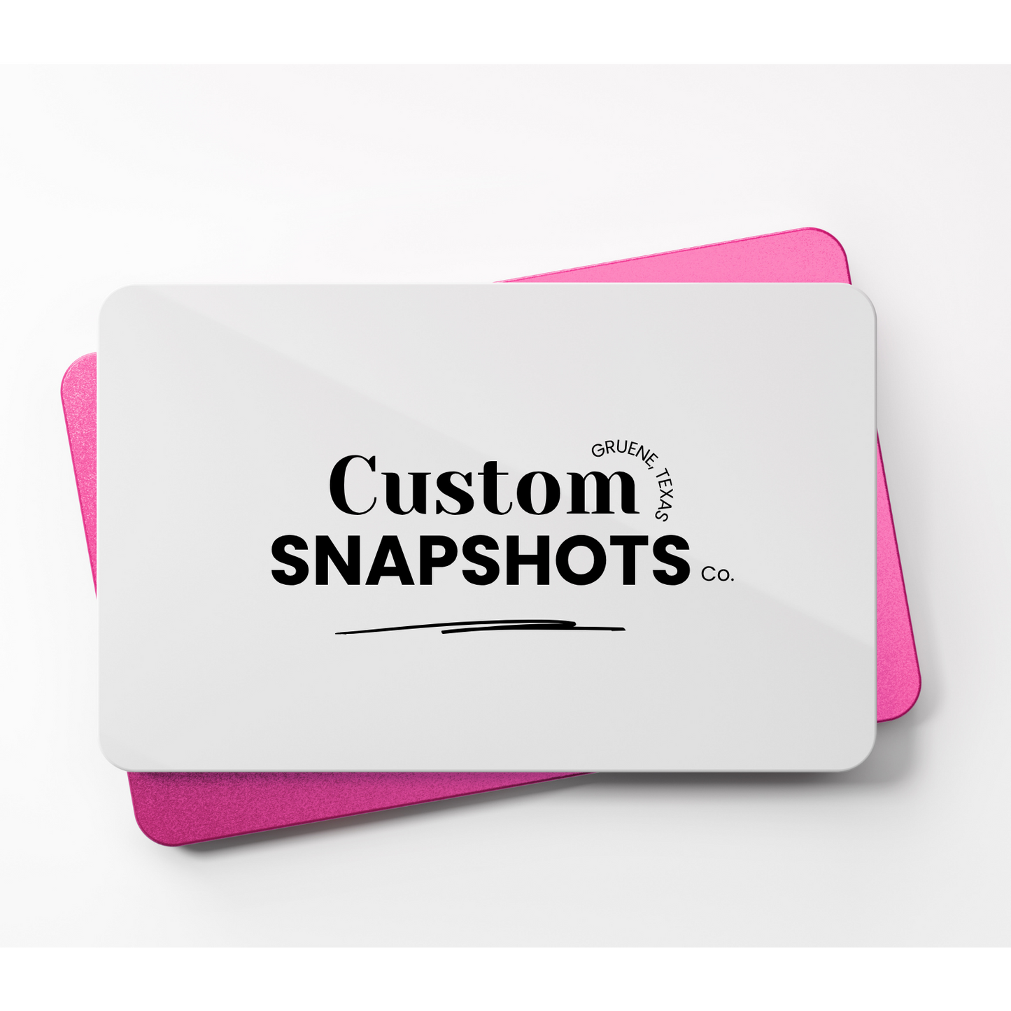Custom Snapshots Co. Gift Card